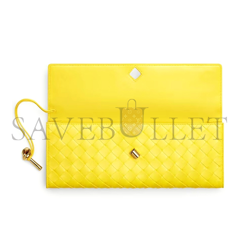 BOTTEGA VENETA ANDIAMO CLUTCH 741511 (31*13*3cm)